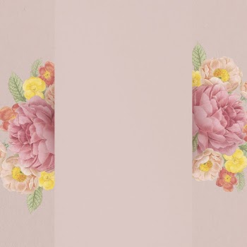 Aesthetic flower background, rose border | Free PSD - rawpixel