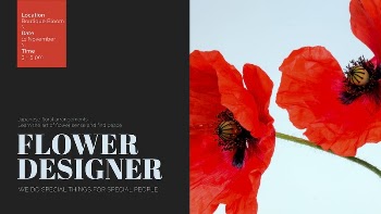 Aesthetic flower blog banner template, | Free Vector Template - rawpixel
