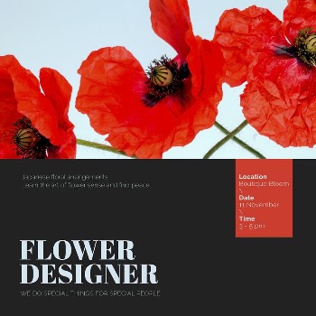 Aesthetic flower Instagram post template, | Free Vector Template - rawpixel