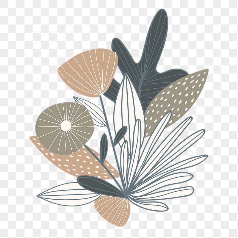 Aesthetic flower png sticker, doodle | Free PNG - rawpixel