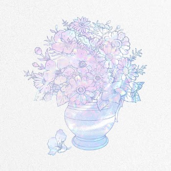 Aesthetic flower vase collage element, | Free PSD Illustration - rawpixel