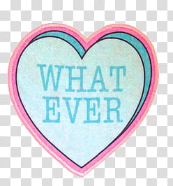 AESTHETIC GRUNGE, blue and pink heart transparent background PNG clipart