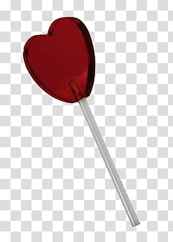 AESTHETIC GRUNGE, heart-shaped chocolate on stick transparent background PNG clipart