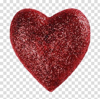 AESTHETIC GRUNGE, red heart transparent background PNG clipart