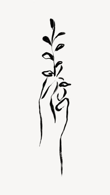 Aesthetic hand collage element, drawing | Free Photo - rawpixel