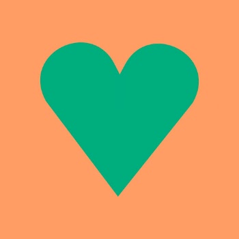 Aesthetic heart clip art, cute | Free Photo - rawpixel