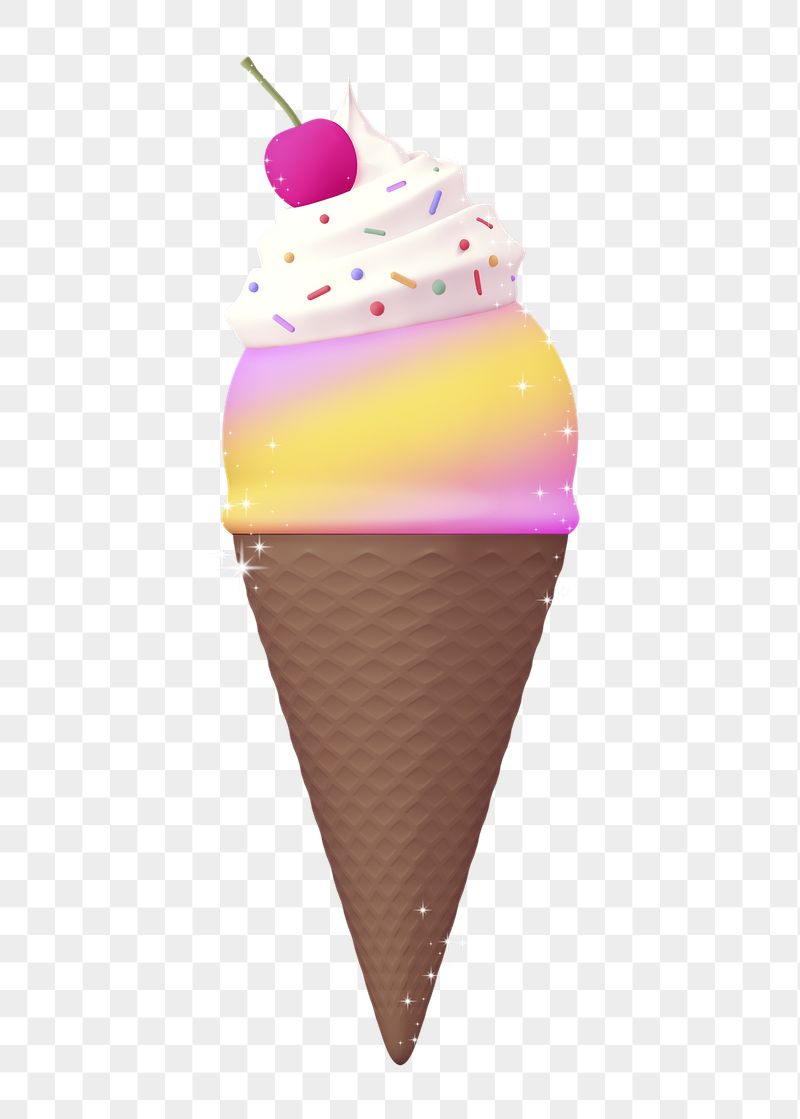 Aesthetic ice cream png sticker, | Free PNG - rawpixel