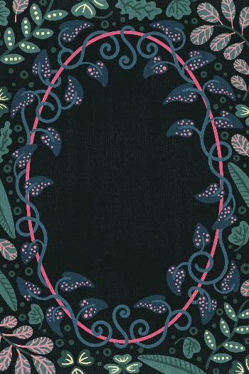 Aesthetic jungle frame, black background, | Free Photo - rawpixel