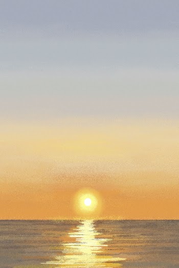 Aesthetic landscape background, colorful horizon | Free Photo Illustration - rawpixel