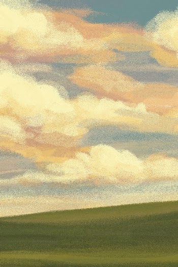 Aesthetic landscape background, colorful sky | Free Photo Illustration - rawpixel