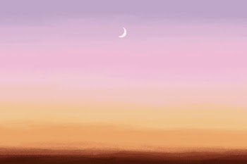 Aesthetic landscape background, colorful sunset | Free Photo Illustration - rawpixel