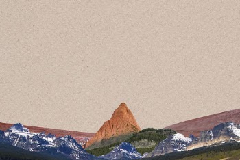 Aesthetic landscape background, surreal mountain | Free Photo - rawpixel