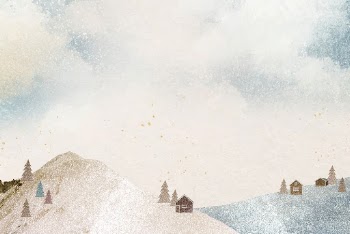 Aesthetic landscape background, winter holiday | Free Vector - rawpixel