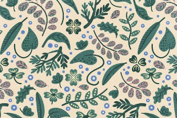 Aesthetic Leaf pattern background, nature | Free Photo Illustration - rawpixel