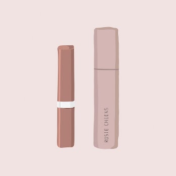 Aesthetic lipstick clipart, women&rsquo;s cosmetics | Free PSD Illustration - rawpixel