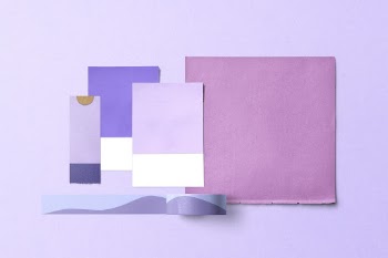 Aesthetic mood board, purple, wall | Free Photo - rawpixel