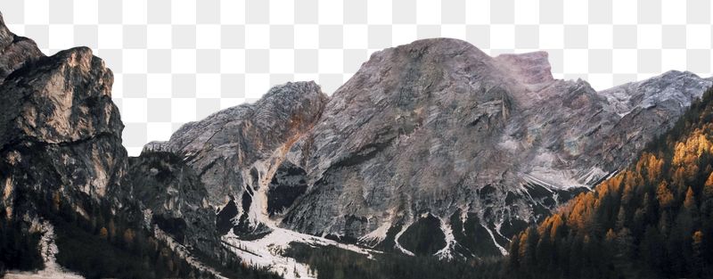 Aesthetic mountain png border, wilderness, | Free PNG - rawpixel