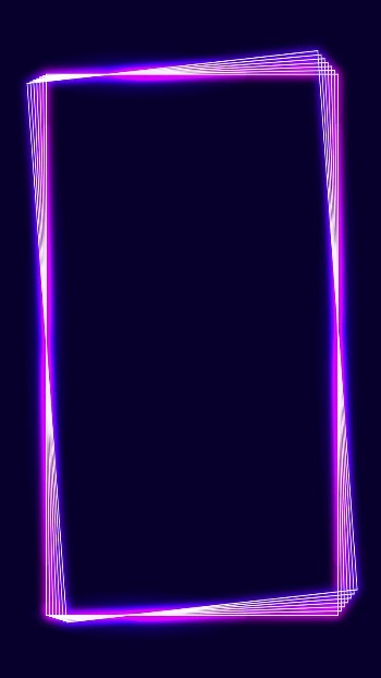 Aesthetic neon frame mobile wallpaper | Free Vector - rawpixel