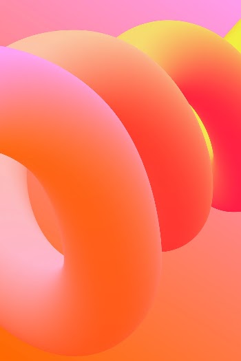 Aesthetic orange background, 3D gradient | Free Vector - rawpixel