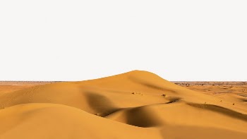 Aesthetic orange desert computer wallpaper, | Free PSD - rawpixel