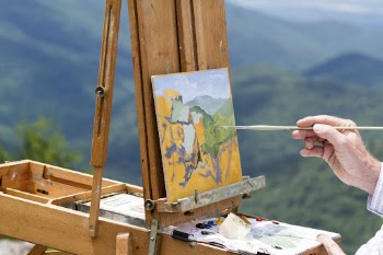 Aesthetic outdoor painting class. Free | Free Photo - rawpixel