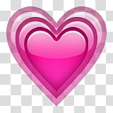 Aesthetic pink mega , pink heart illustration transparent background PNG clipart