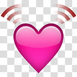 Aesthetic pink mega , pink heart illustration transparent background PNG clipart