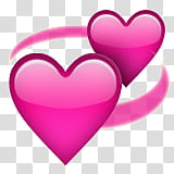 Aesthetic pink mega , pink heart transparent background PNG clipart