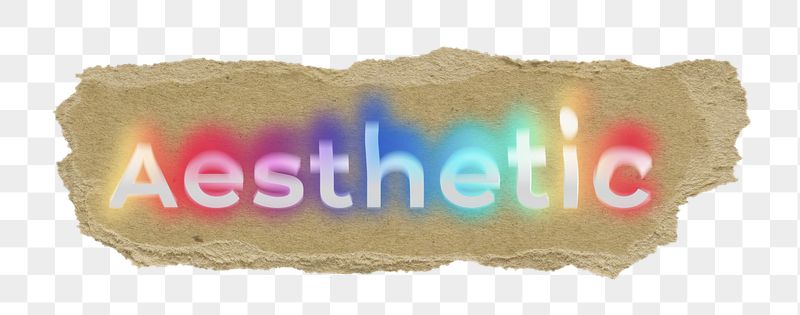 Aesthetic png ripped paper word | Free PNG - rawpixel