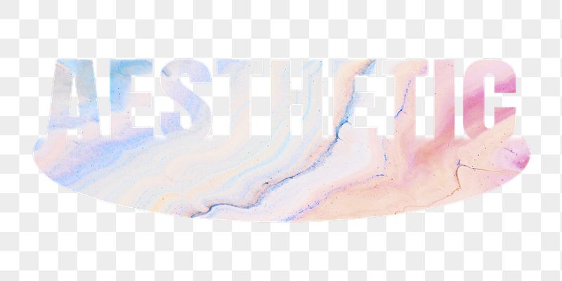 Aesthetic png word sticker, gradient | Free PNG - rawpixel