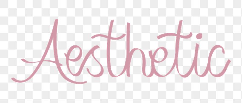 Aesthetic png word sticker, handwritten | Free PNG - rawpixel