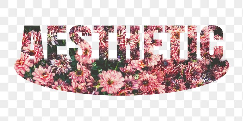 Aesthetic png word sticker, pink | Free PNG - rawpixel