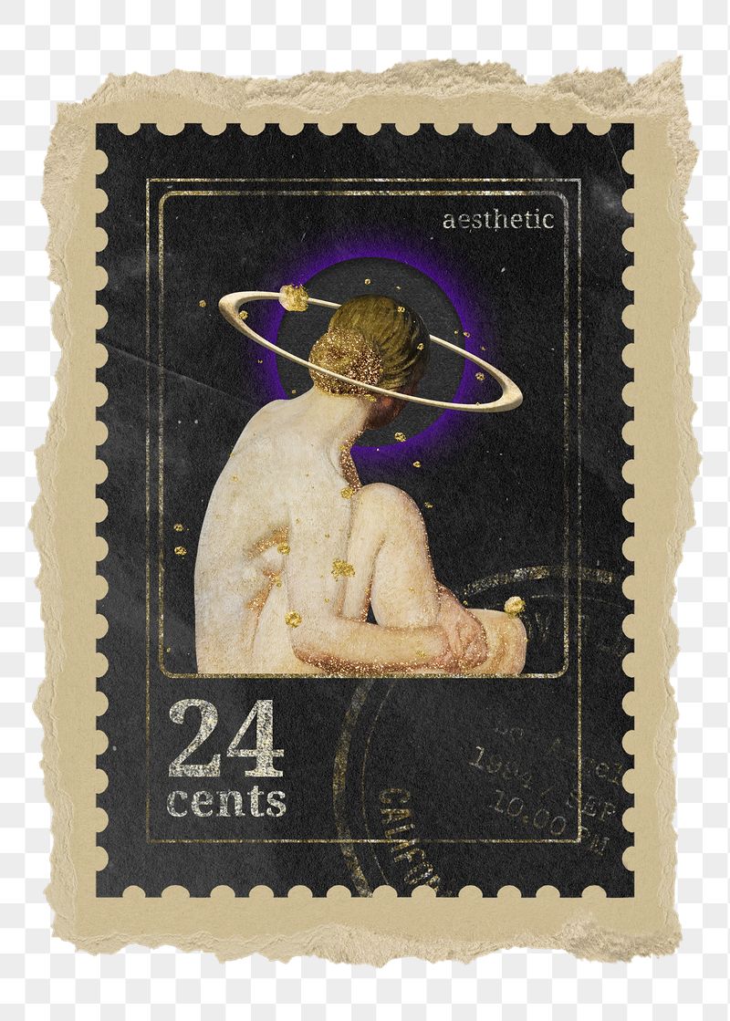 Aesthetic postage stamp png sticker, | Free PNG Illustration - rawpixel