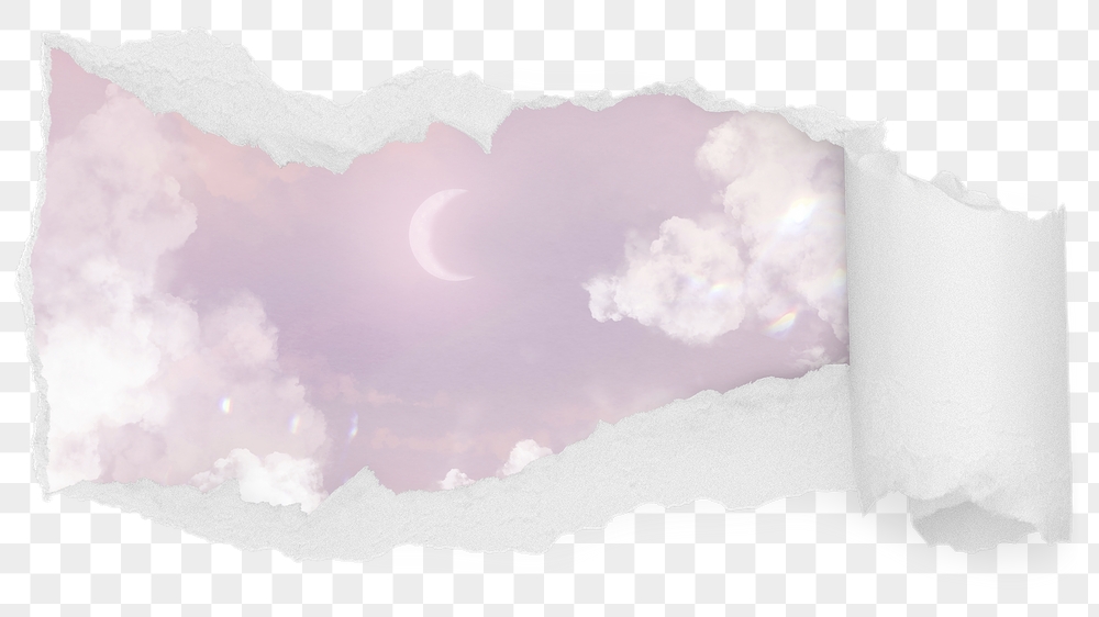Aesthetic purple png sky ripped | Free PNG - rawpixel