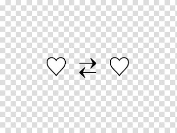AESTHETIC S , two white hearts illustration transparent background PNG clipart
