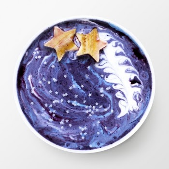 Aesthetic smoothie bowl sticker, food | Free PSD - rawpixel