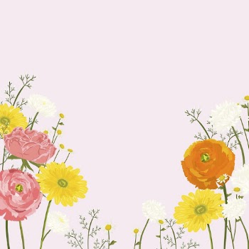 Aesthetic spring background, colorful flower | Free Photo Illustration - rawpixel