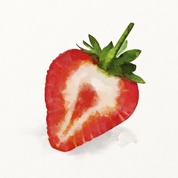 Aesthetic strawberry clipart, watercolor fruit | Free Photo Illustration - rawpixel