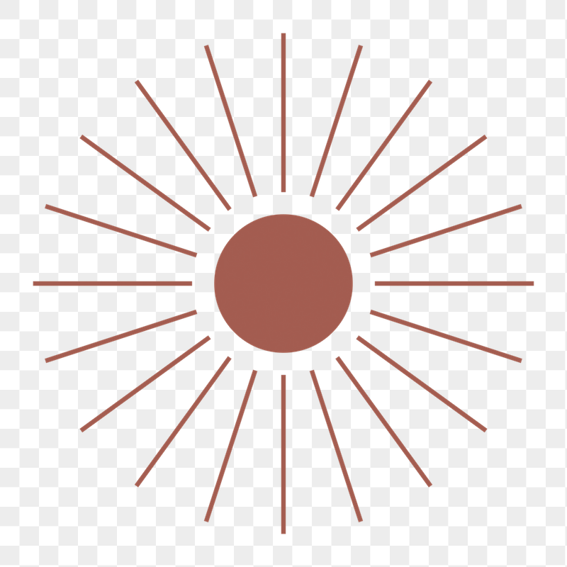 Aesthetic sunburst png sticker, transparent | Free PNG - rawpixel