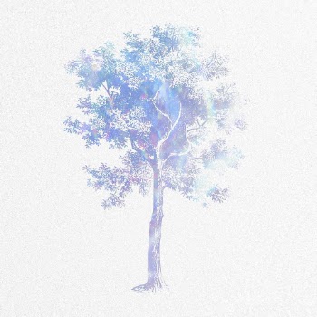 Aesthetic tree clipart, vintage holographic | Free Photo Illustration - rawpixel
