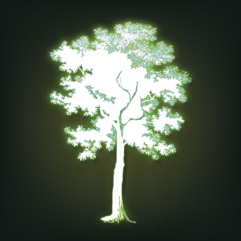 Aesthetic tree neon sticker, green | Free Vector - rawpixel