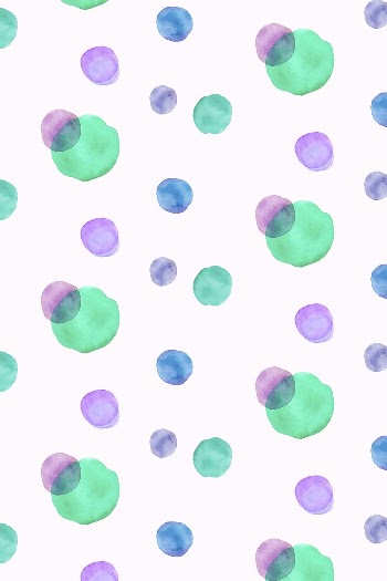Aesthetic watercolor background, polka dots | Free Photo - rawpixel