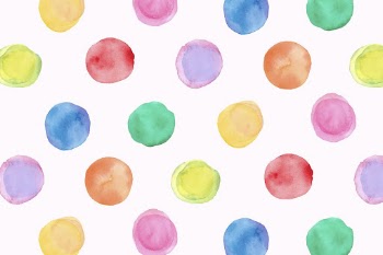 Aesthetic watercolor background, polka dots | Free Photo - rawpixel