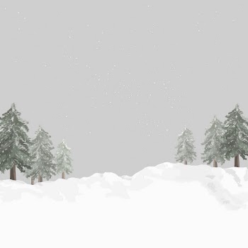 Aesthetic winter background, snowy forest, | Free Vector Illustration - rawpixel