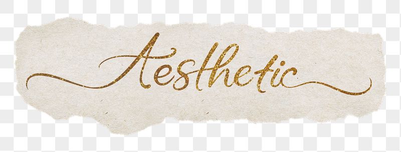 Aesthetic word png, ripped paper, | Free PNG - rawpixel