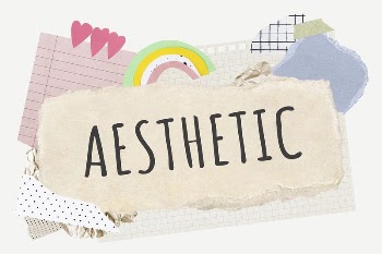 Aesthetic word typography, cute paper | Free PSD - rawpixel