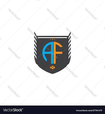 Af-letter-logo-design vector image