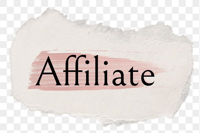 Affiliate png ripped paper word | Free PNG - rawpixel