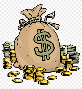 Affordable Rates - Cartoon Money Bag Money