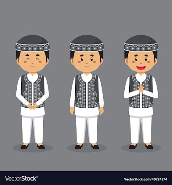 afghanistan character with various expression